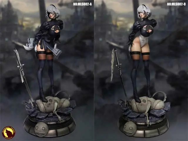 151 см 1/4 MLS002 2B Съемная юбка Фигурка Статуя лунный свет студия NieR Automata jorha модель