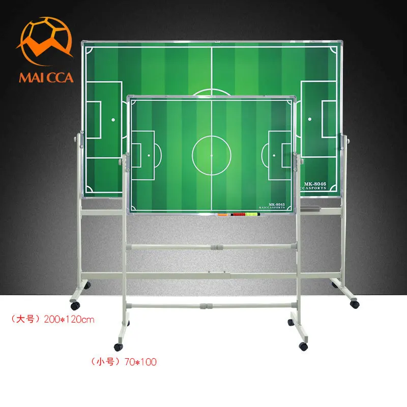 

Large Size Braced Instructor Teaching Board Football Tactical Board Instructor Sand Table Magnetic Wipable Write Football Comman