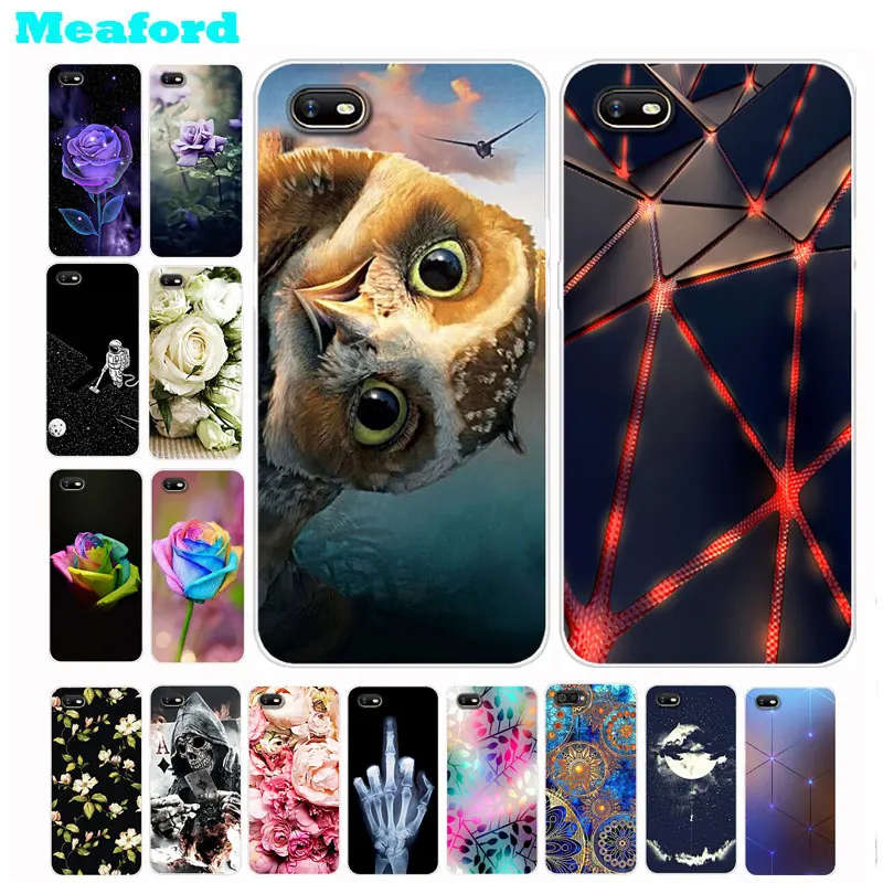 

For OPPO A1K Case Silicone Owl Soft TPU Phone Case For OPPO A1K CPH1923 A 1K A1 K Back Cover 6.1"for OPPO Realme C2 C 2 Case