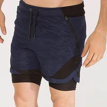 Новые мужские камуфляжные шорты для бега фитнес тренировка быстросохнущие пляжные короткие мужские брюки спортивная одежда штаны