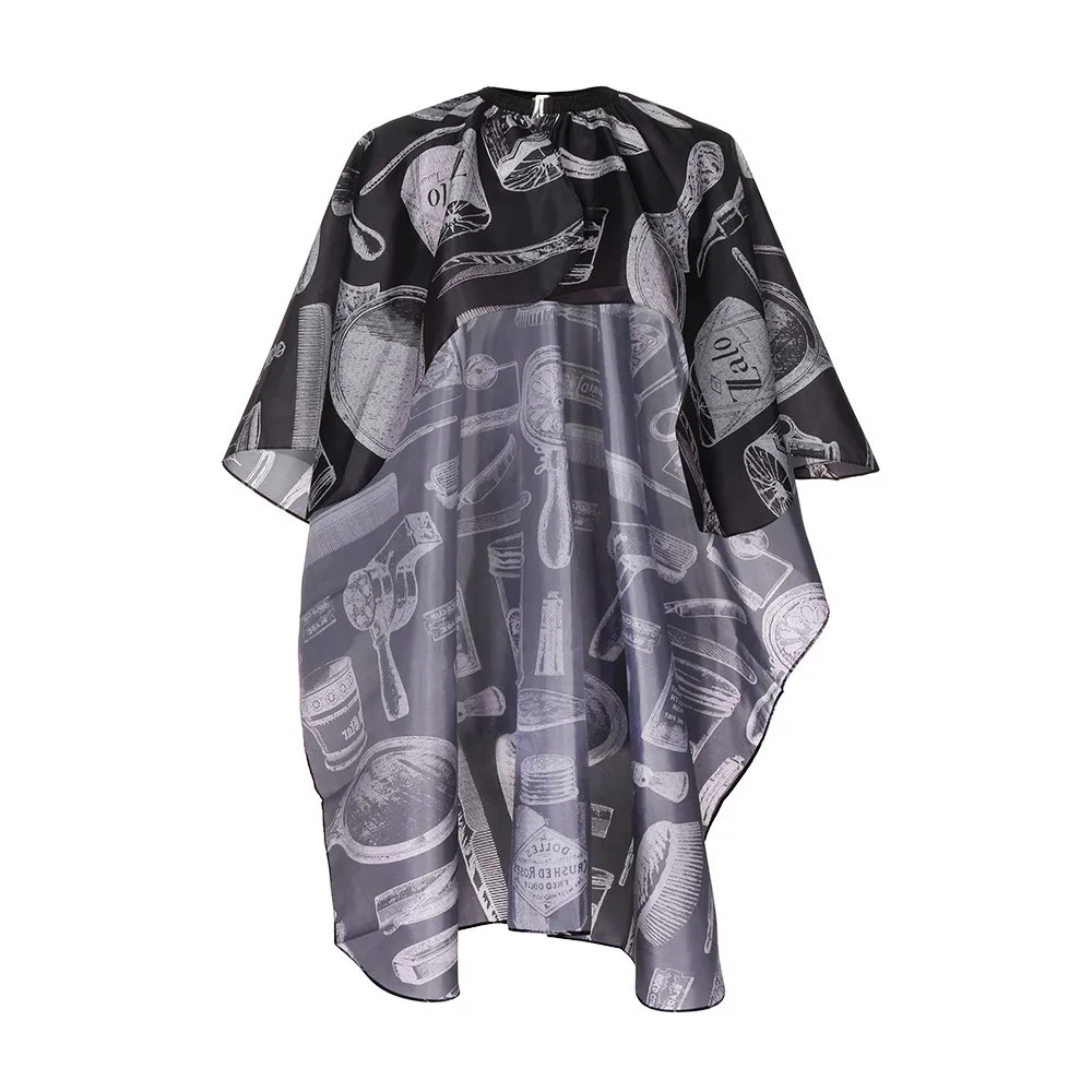 Продукты шаблон стрижки волос водонепроницаемый CCutting волос водонепроницаемая ткань Парикмахер Фартук стрижка накидки парикмахерские Dec