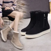 Новинка; зимние ботинки для девочек; нескользящие водонепроницаемые теплые ботинки для школьников