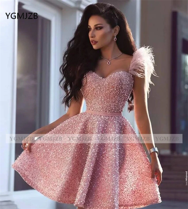 Pink short formal dresses Clearance