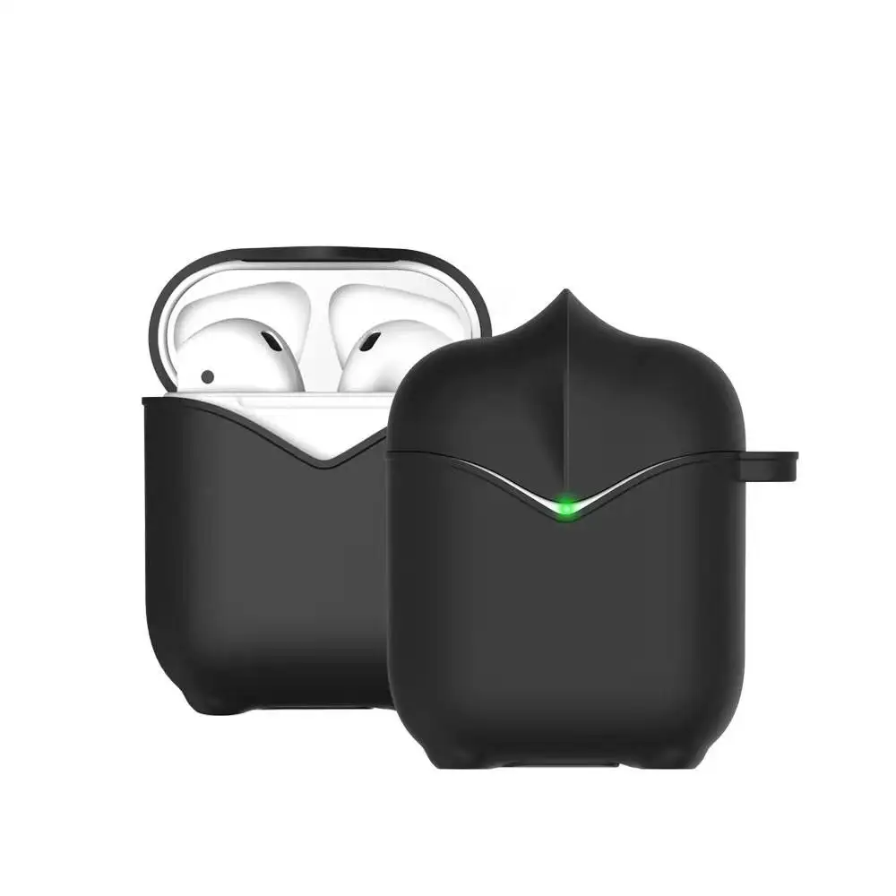 KD-C LOVERONY knighhood Bluetooth чехол для наушников AirPods 2 1 Защитная крышка для наушников брелок Coque Apple Air pods аксессуары - Цвет: KD-C