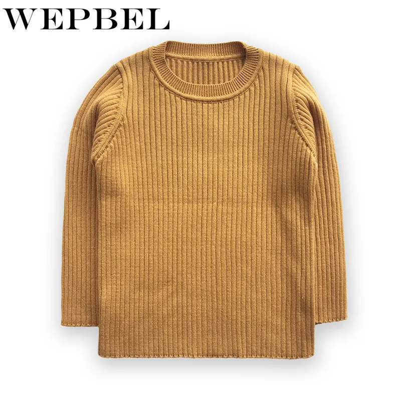 WEPBEL/комплект зимней одежды для маленьких девочек; вязаный комплект для мальчиков; свитер+ брюки; детская одежда из 2 предметов; Хлопковые вязаные костюмы для девочек