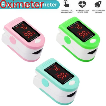 

LED Display Blood Oxygen Digital Fingertip Pulse Oximeter Finger Sensor Saturation SpO2 Heart Rate Monitor Meter Pulsioximetro