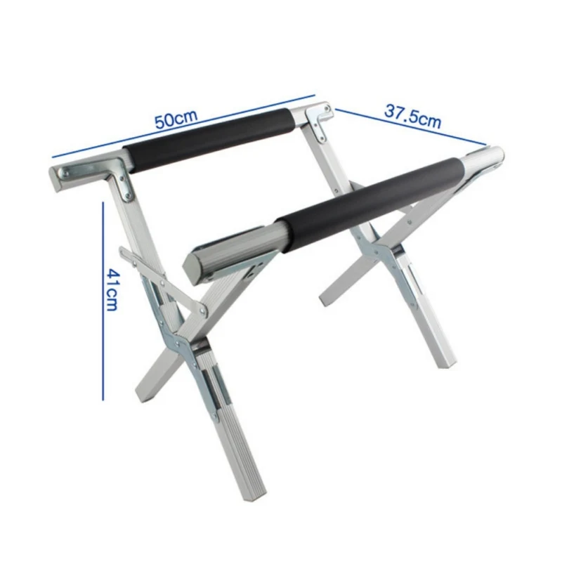 

Multi-Function Aluminum Alloy Bracket Outdoor Camping Folding Portable Insulation Box Frame Camping Bag Shelf Freezer Cooler Sta