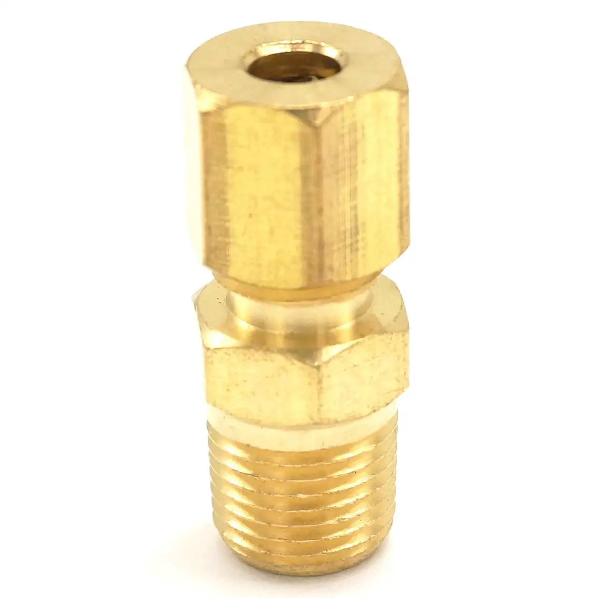 Brass Union Fitting Connector 3/16" Compression Tube X 1/8" NPT .~ 405" Adapter 