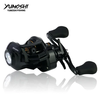 

High Quality Lightweight Shell Fishing Reel Only 170g Max Drag 10KG/17.6LB Baitcasting Reel Casting Reel For Fishing Reels