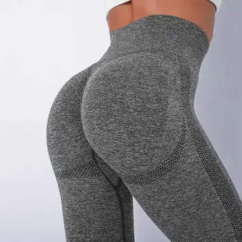 High Waist Seamless Yoga Pants Bubble Butt Push Up Sport Leggings Gym Fitness Compression Tights Workout Running Trousers 5 High Waist Seamless Yoga Pants Bubble Butt Push Up Sport Leggings Gym Fitness Compression Tights