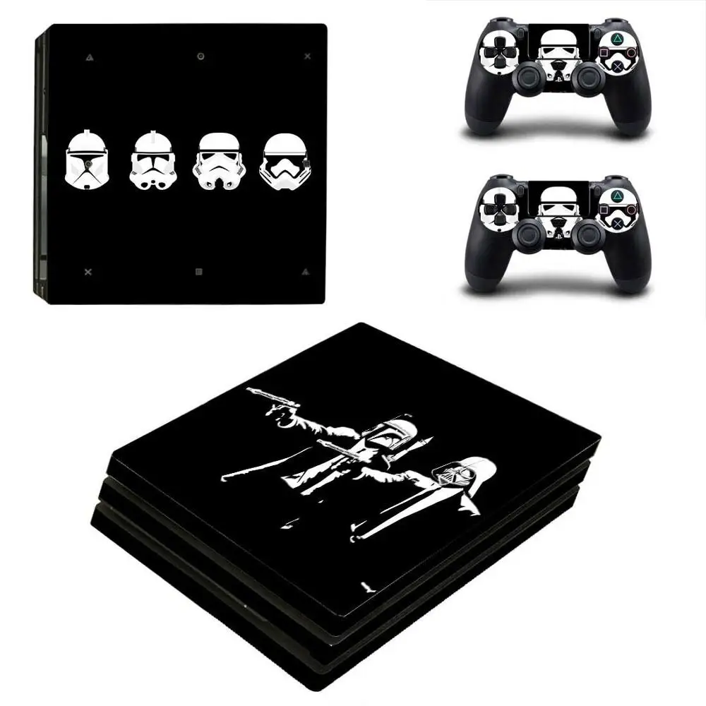 Звездные войны PS4 Pro наклейка s Play station 4 кожа Наклейка Обложка для playstation 4 PS4 Pro консоль и контроллер Скины Виниловые - Цвет: YSP4P-1780