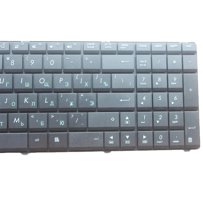 Русская клавиатура для ноутбука ASUS N53 k53s K52 X61 N61 G60 G51 G53 UL50 P53 черная RU