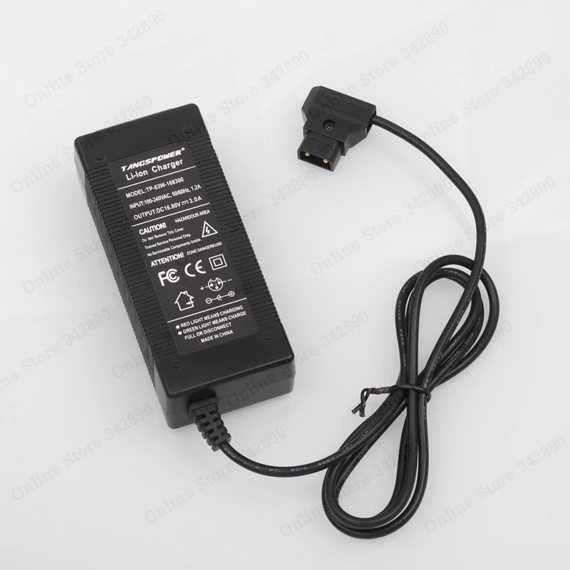 Зарядное устройство 16,8 V 3A D-Tap для видеокамеры sony V Mount/V фиксированный аккумулятор Аккумулятор для камеры адаптер питания для видеокамеры dtap Plug
