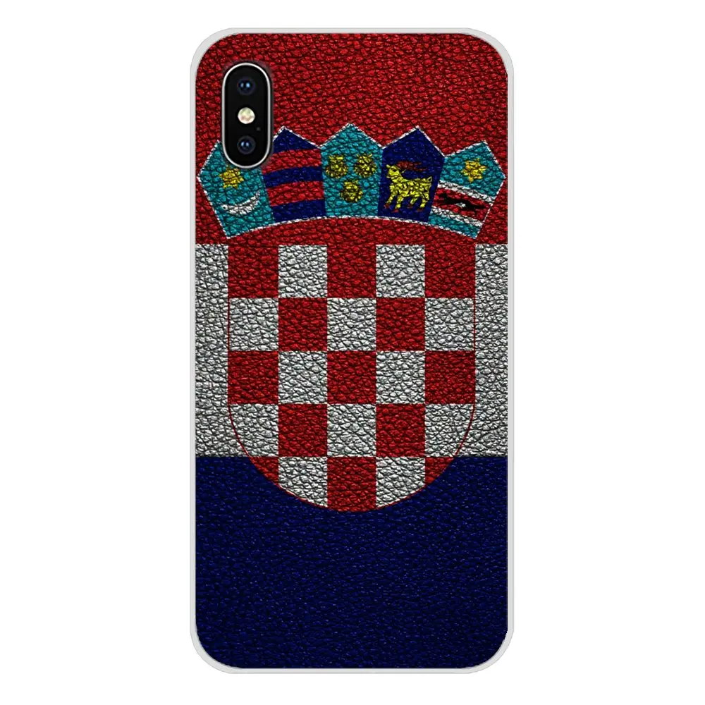 Аксессуары, чехлы для телефона, флаг Хорватии для Apple IPhone X XR XS 11Pro MAX 4S 5s 5C SE 6S 7 8 Plus ipod touch 5 6 - Цвет: images 7