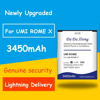 

Free shipping Umi ROME 3450mAh Battery for UMI ROME X ROMEX Phone Replacement batteries