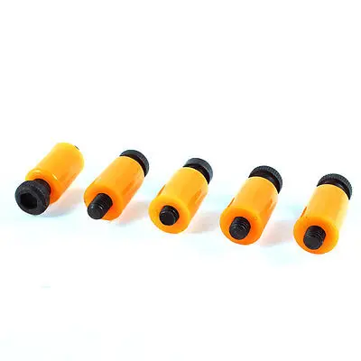 

13mm Diameter Body Orange Plastic PL13 Mold Opening Controllers 5 Pcs