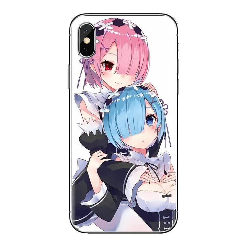 Чехлы из ТПУ janpan anime lovely girl Rem Re Zero для iPod Touch Apple iPhone 11 Pro 4 4S 5 5S SE 5C 6 6S 7 8 X XR XS Plus Max |