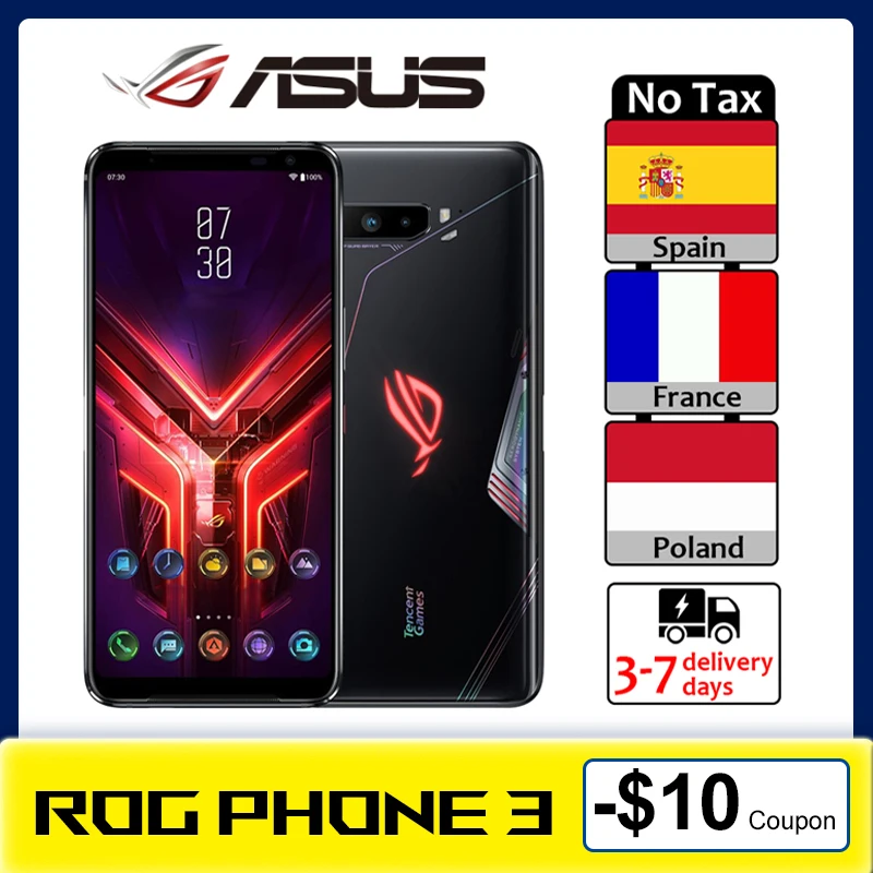 New Global Rom Asus ROG 3 5G Gaming Phone 6.59