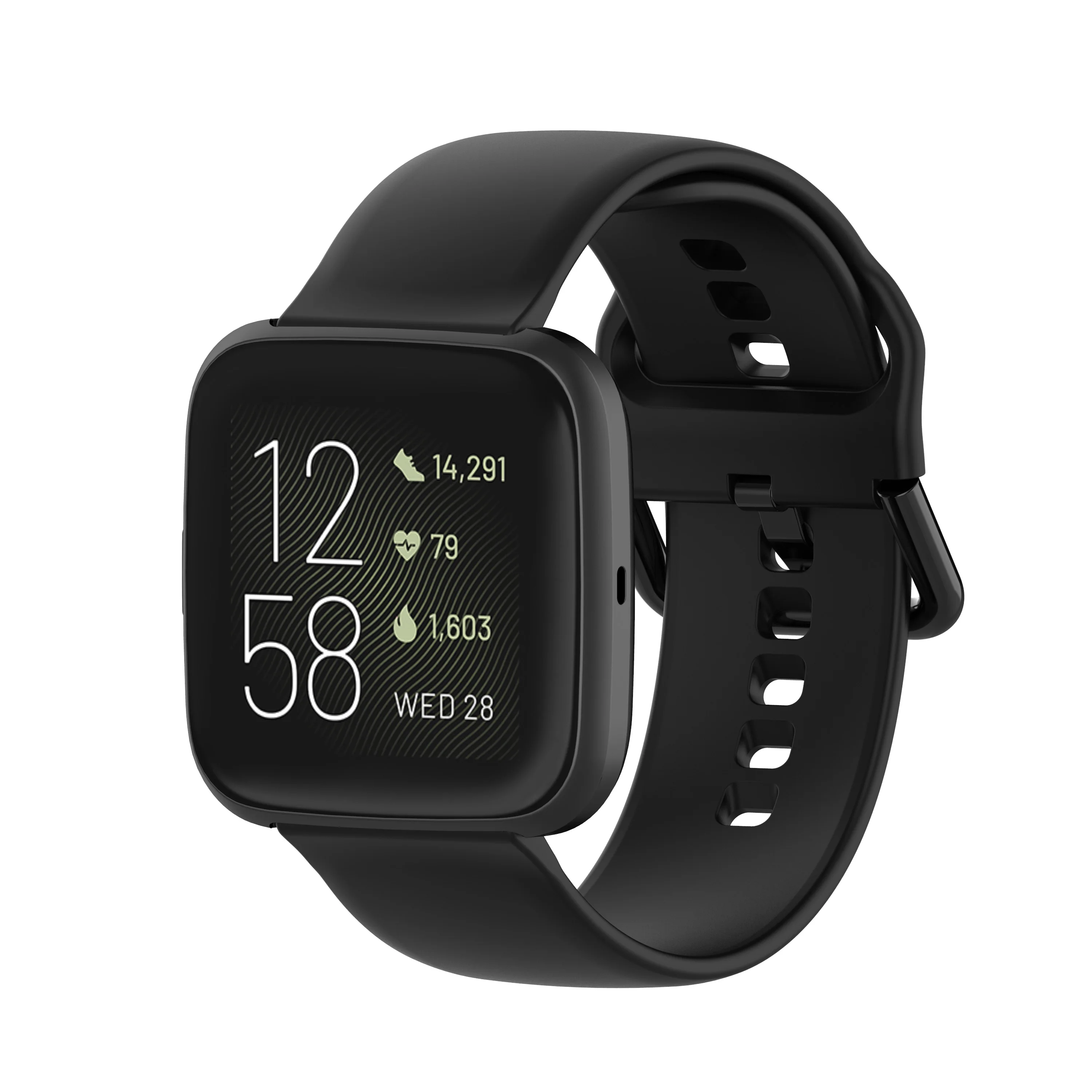 Weiches Silikon-Armband für Fitbit Versa 2 Ersatz-Armband Sportuhr-Band Zubehör für Fitbit Versa/Versa Lite – Detail 5