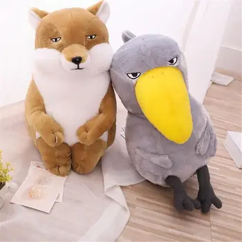 

The new Japanese Buddha is adorable sitting platypus doll fox around PP cotton pillow cushion gift cartoon plush toys