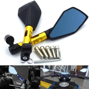 

8mm 10mm Universal CNC aluminum alloy motorcycle rearview mirror side mirror FOR Suzuki GSF250 GSF400 GSF600 GSF650 GSF1200 GSF1