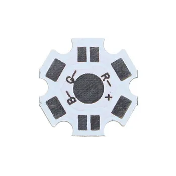 

10-100-1000PCS 1W 3W 5W HeatSink LED Aluminum Base Plate PCB Board Substrate 20mm Star Kit DIY Cooling 20 mm for 1 3 5 W Watt