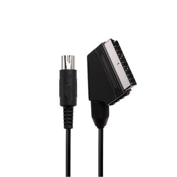

Ruitroliker 10pcs 1.8M/6FT RGB Scart AV Cable Lead Audio Video Connector for Genesis Megadrive 1