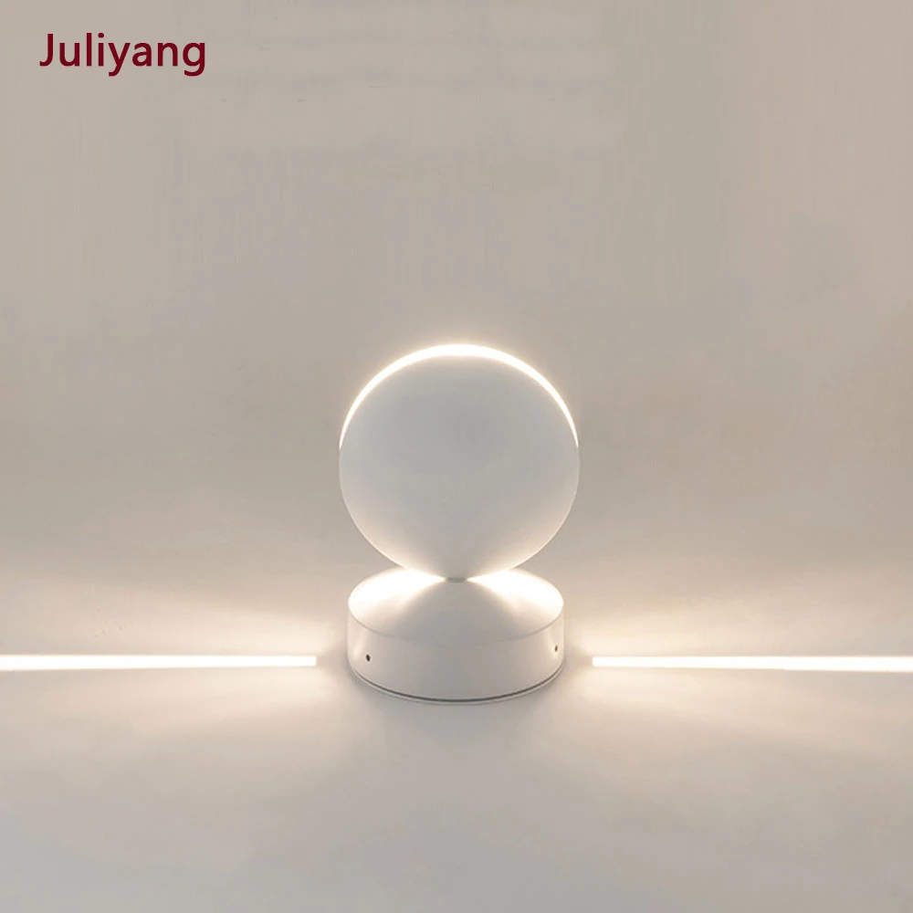 Outdoor waterproof 8w led wall lamp sconce liner Corridor Doors Windows Lighting Lines Light Frame Light AC85-265V