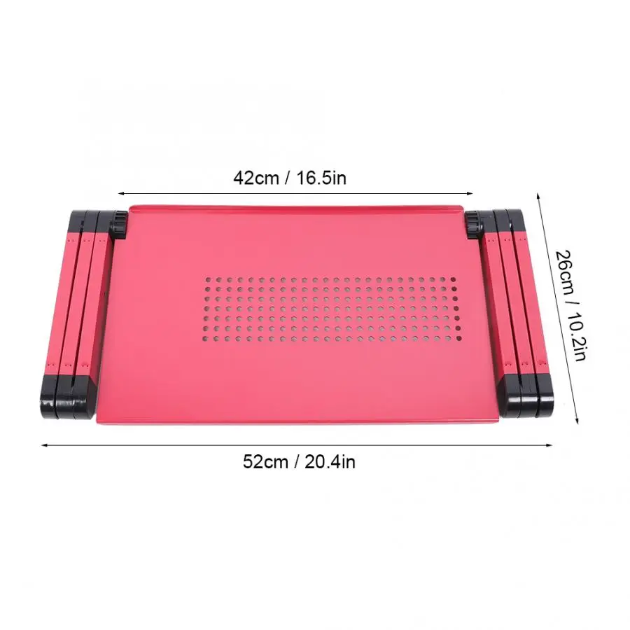 Стол компьютерный складной из алюминиевого сплава регулируемая подставка для