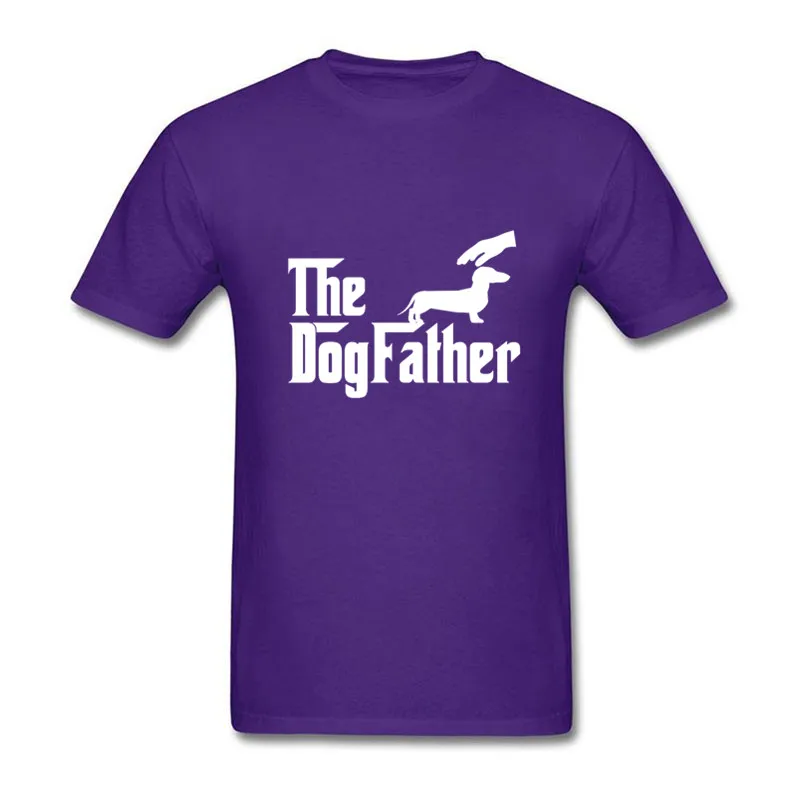 Mens Dachshund Tshirt The Dog Father Sausage Dog T Shirts Funny men Clothing Gift Apparel Casual