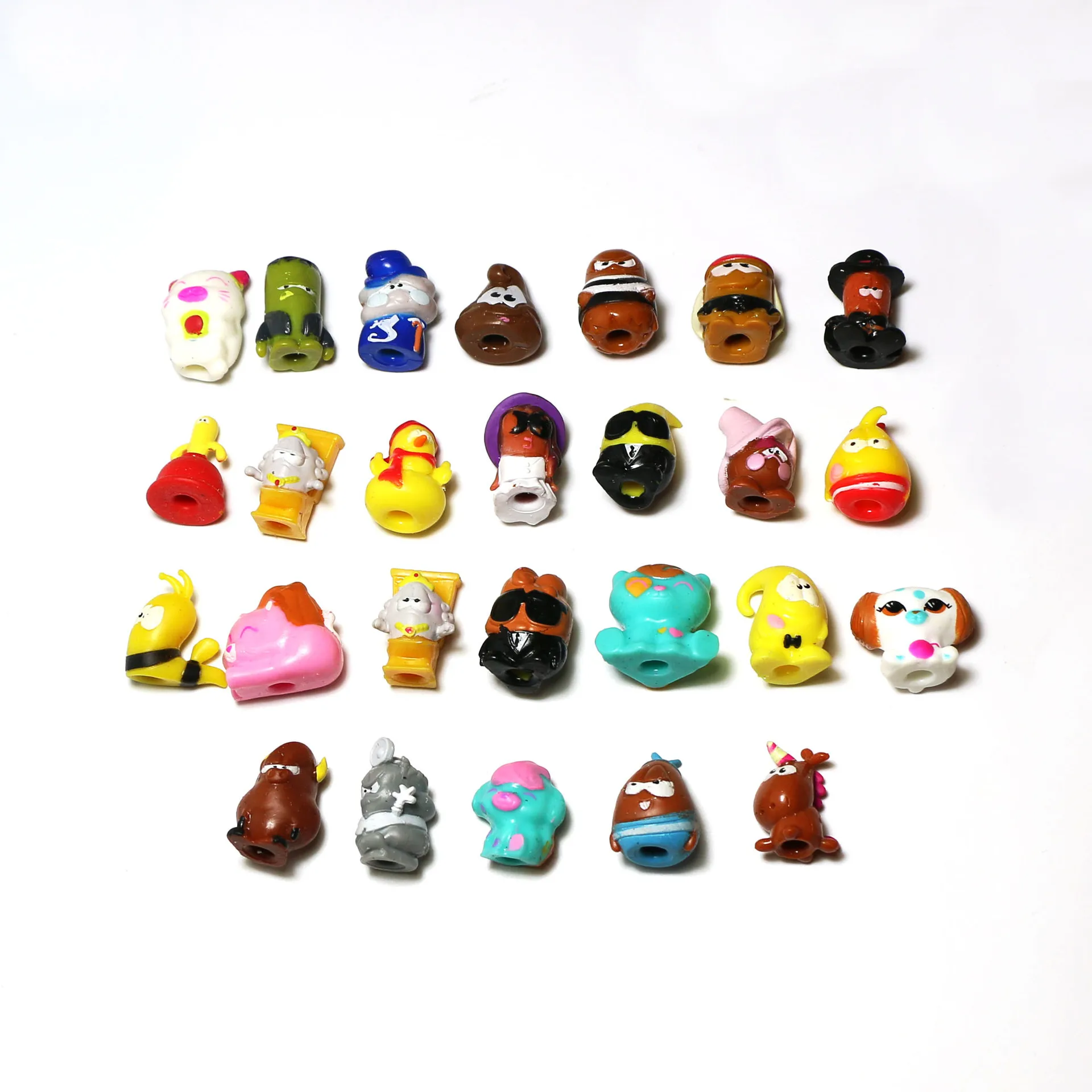 

50pcs/lot Hot! Original The Grossery Gang Mini Action Toys Soft Garbage Figures Popular Kid's Playing Model Dolls Christmas Gift