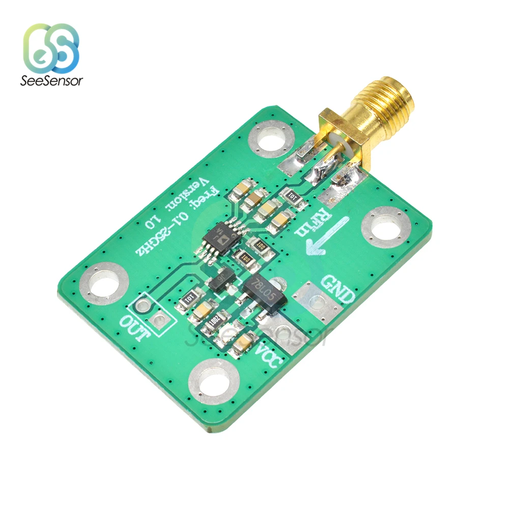 medidor de potência logarítmica módulo de detecção para sinal rf detecção de energia