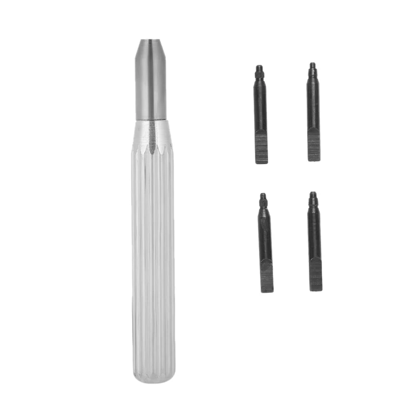 

Watch Crown Tube Insert Remover with 4 Pins to Remove Wristwatch Tubes Case