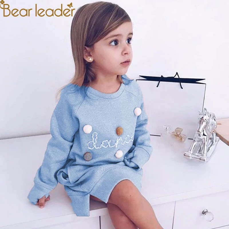 Bear leader/платье для девочек, новые весенние вечерние платья для девочек, элегантный Детский галстук-бабочка для девочки костюм «платье принцессы», милые наряды для 2-6 лет