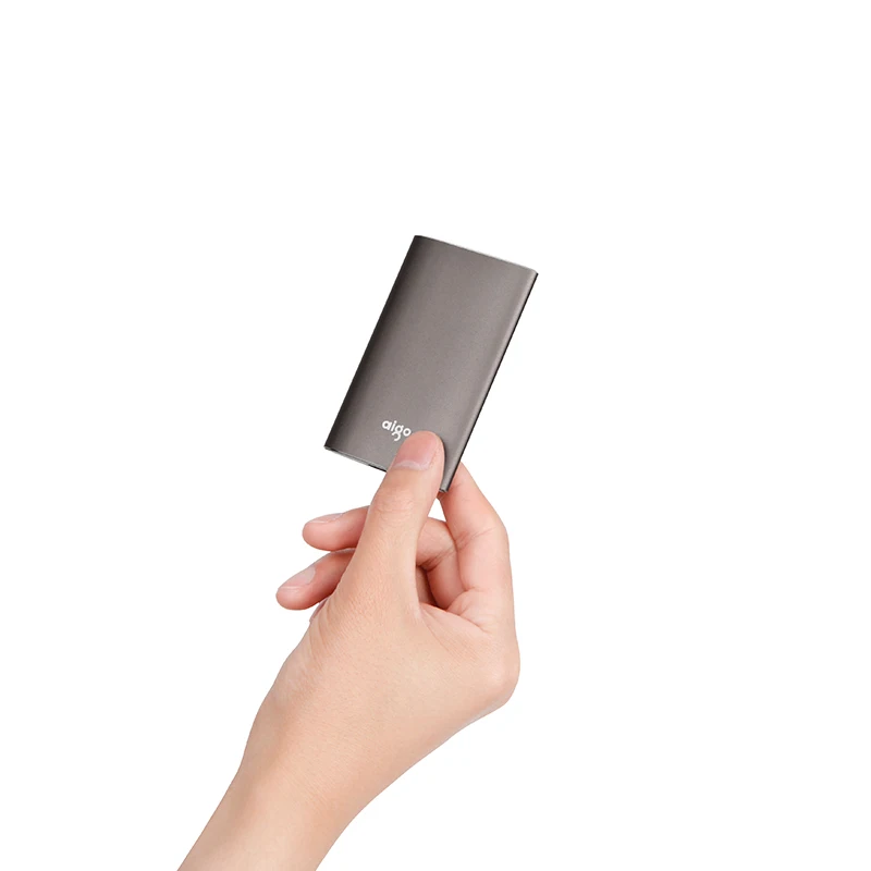  Aigo 1TB 4k geschwindigkeit karte größe tragbare ssd kleine und schnelle externe ssd marvell master