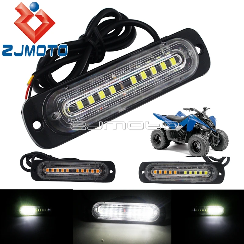 

LED Tail Light Universal Strobe Warning Turn Signal Flasher Motorcycle Car Truck Breakdown Emergency Blinker Front/Rear Light