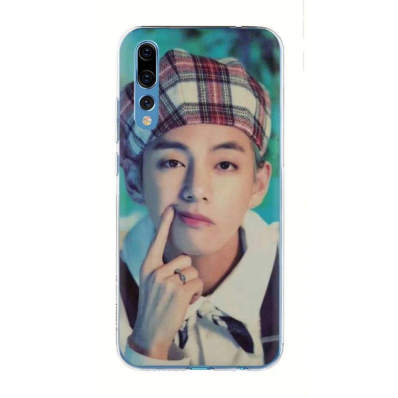 H9 Корейский KPOP хип-хоп V Kim Tae-hyung жесткий чехол для телефона huawei P8 9 10 20 30 lite pro smart Z P9 10 plus - Цвет: H9