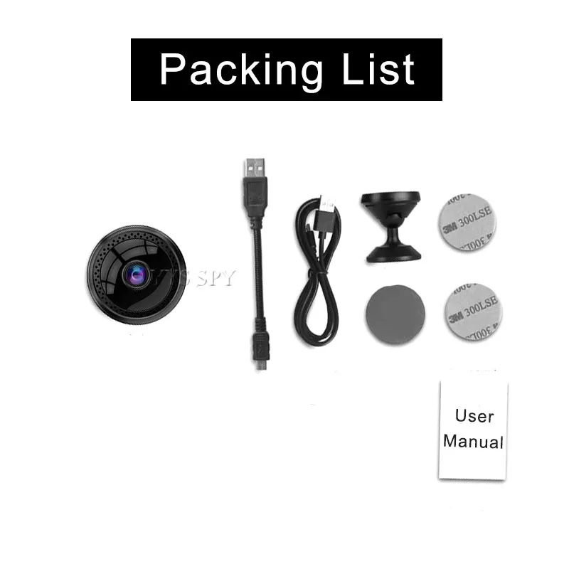 Camera Standard HD Wifi мини-видеокамера, цифровая маленькая Беспроводная IP ИК видеокамера, для безопасности дома, для наблюдения, экшн-камера, секретная микро камера - Цвет: Camera Standard