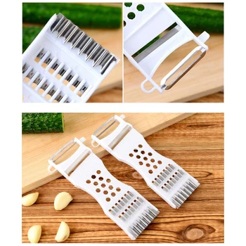 

1pcs Vegetable Graters Chopper Fruit Peeler Stainless Steel Kitchen Gadgets Modern Family Kitchen Tool