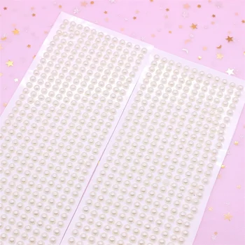 

KSCRAFT 6MM Imitation Pearls Stickers for Scrapbooking Paper Card Making Crafts DIY
