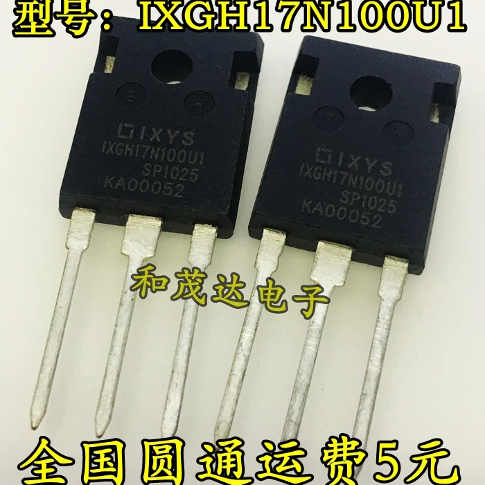 Новые и оригинальные IXGH17N100U1 IGBT 1000 V/17A TO-247 1XGH17N100U1 | Обустройство дома