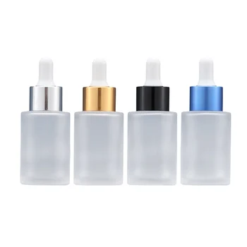 

30ML Portable Empty Glass Essential Oils Dropper Bottles In Refillable Mini Amber Serum Vials With Piette Perfume Bottle