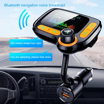 

Dual USB Charger Modulator Wireless Bluetooth Car MP3 Player Media Aux FM Transmitter Music Hands Free Audio Multifunctional