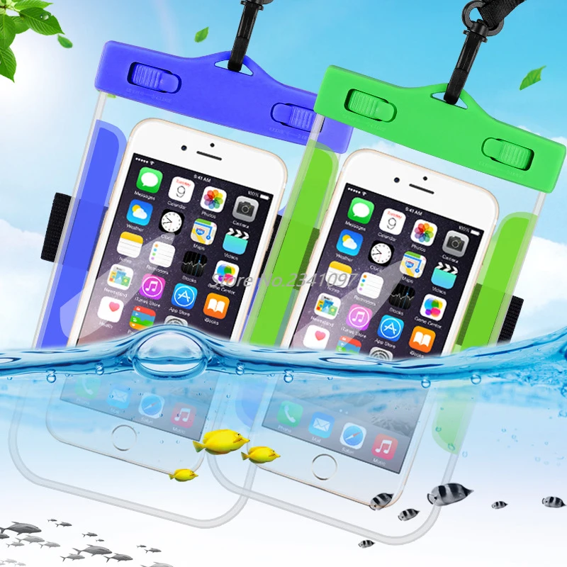 Водонепроницаемый чехол для iPhone X Xs Max Xr 8 7 Samsung S9 | Мобильные телефоны и аксессуары