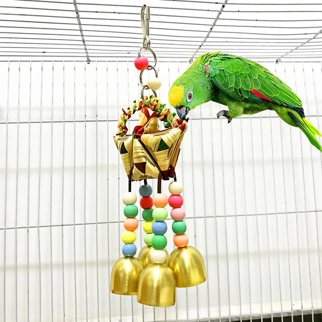 

PipiFren Parrots Toys And Bird Accessories For Pet Toy Swing Stand Budgie Parakeet Cage African Grey vogel speelgoed parkiet