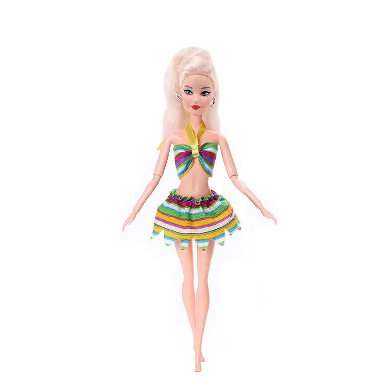Barbies Swimsuit Split-cut Cute Style Is Popular This Year, Suitable For Vacation For 11 Inch Barbies Dolls,Barbies Accessories 17