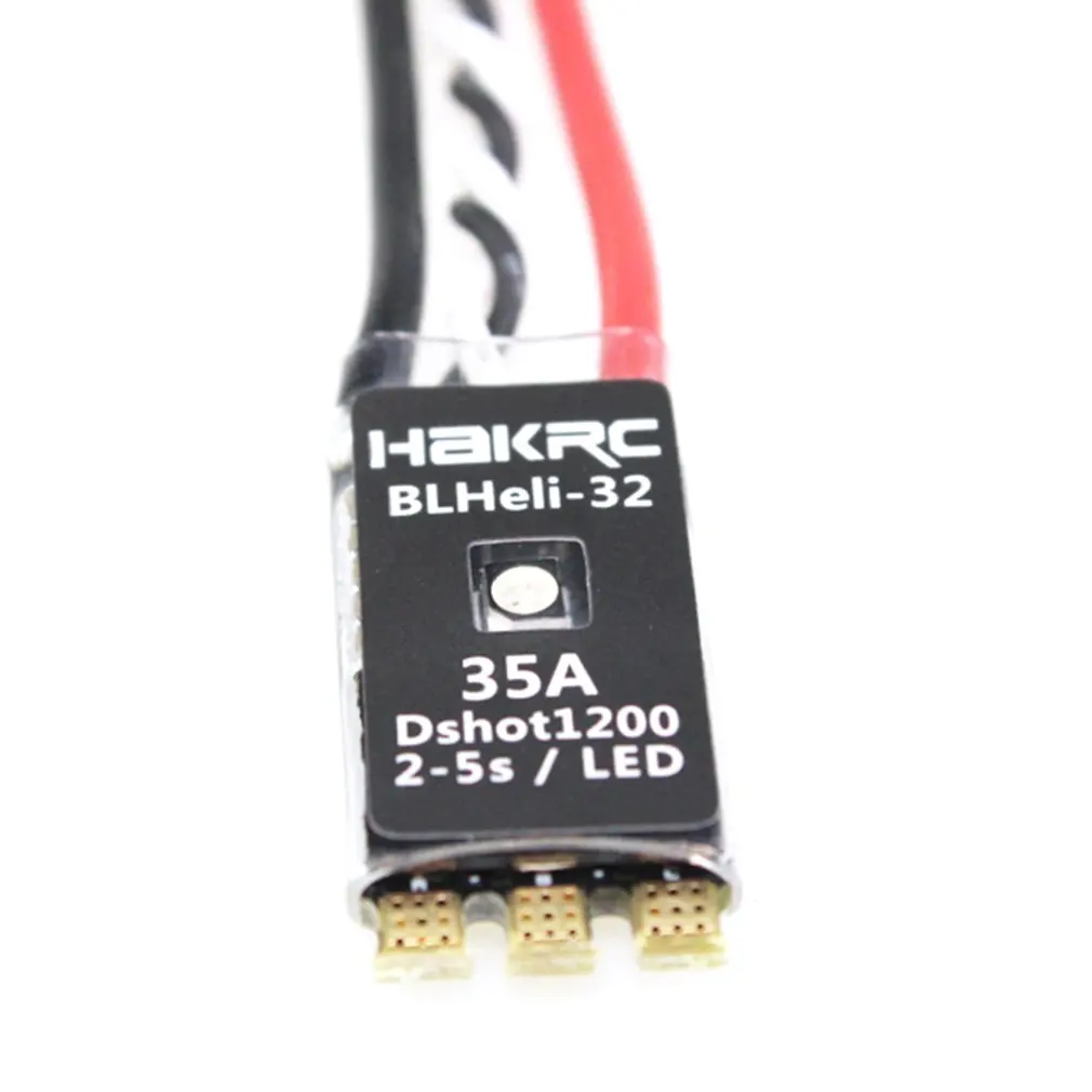 HAKRC BLHeli_32 Bit 35A 2-5S ESC встроенный светодиодный Поддержка Dshot1200 Multishot для FPV RC Дрон самолет часть Аксессуар