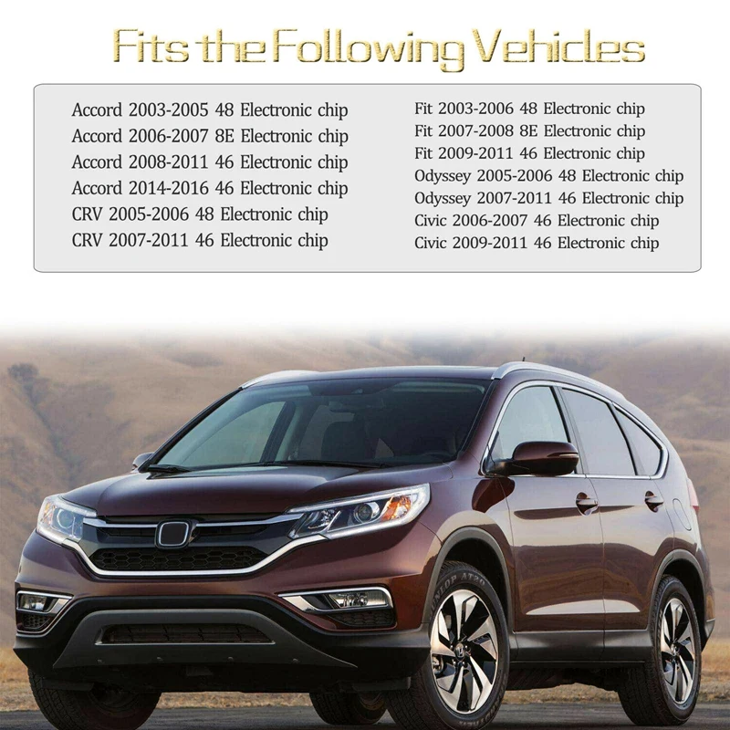 Замок зажигания ЦИЛИНДР АВТО ТРАНС для Honda Accord Civic CRV 2003-2011