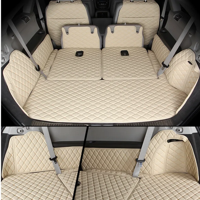 Коврики для багажника автомобиля Mercedes Benz AMG R 63 W251 2018-2006 6 7 мест прочные коврики