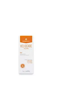 

Heliocare Ultra Gel SPF 90 - Crema Solar Facial, Protección Muy Alta, Textura Gel, Ultraligera, Rápida Absorción, sin Residuo